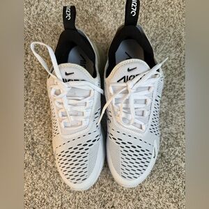 Nike Air Max 270 White Black - Womens - Size 8.5